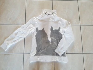 Sweater Motiv Pferde Gr. 146/152 gebraucht/ gepflegt - Bild 1 von 1