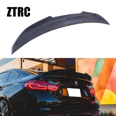 Carbon Fiber Trunk Wing Spoiler For BMW F36 4Door Garn Coupe 430 M440 2014-2020 - Image 1 of 4