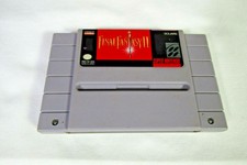 Final Fantasy II 2 Super Nintendo SNES 1991 Authentic Cartridge Only SAVES