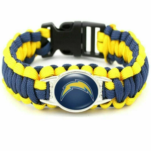 Los Angeles Chargers NFL Paracord Bracelet NEW  -  FREE SHIPPING!!! Cover