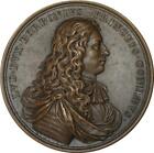 R5189 Rare Médaille Louis II de Bourbon Prince de Condé 1668 SUP -> Make offer