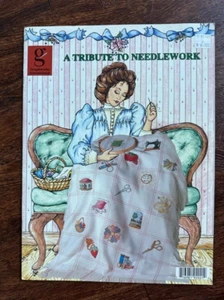 Graphworks International "A Tribute to Needlework" Kreuzstichheft OOP 1993 - Bild 1 von 6