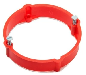 25 piezas anillos de compensación de yeso 12 mm de altura para latas Ø 60 mm cajas de interruptores - Imagen 1 de 3
