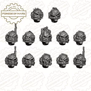 Marines - Mortis Hunters - Helmets - Skulls Set #4 (x12) - Imagen 1 de 1