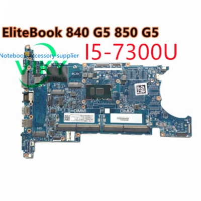 L15523-001 For HP 840 850 G5 Motherboard I5-7300U 6050A2945601 L15523-601 - Image 1 of 2