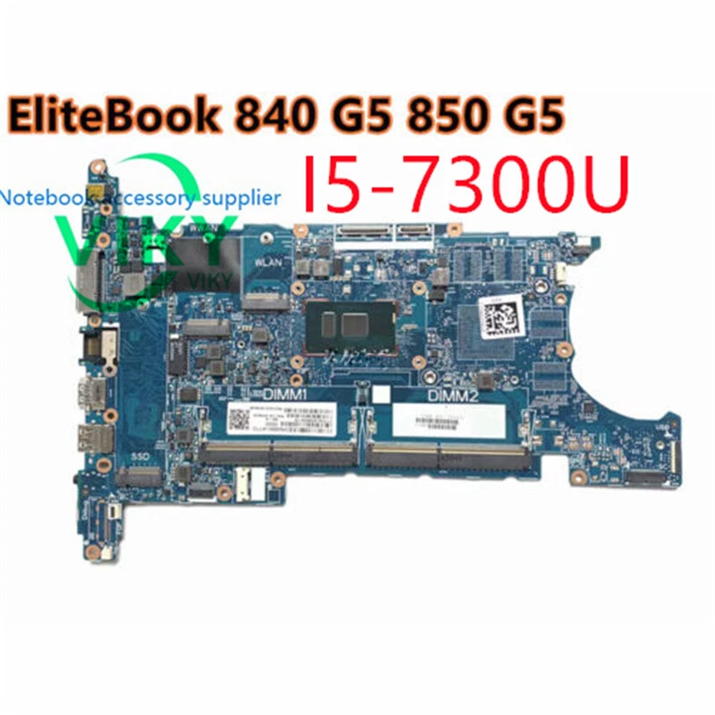 L15523-001 For HP 840 850 G5 Motherboard I5-7300U 6050A2945601 L15523-601 - Image 1 of 2