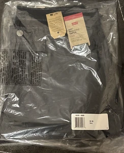 Levis 541 Jeans Mens 33x30 Denim Dark Grey Stretch Athletic Fit Taper Leg - Picture 1 of 6