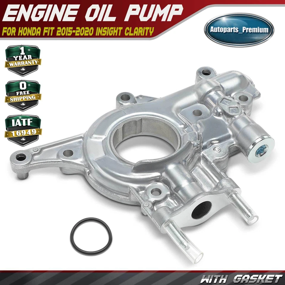 Engine Oil Pump for Honda Fit 2015-2020 Insight 2019-2022 Clarity 2018-2021 1.5L - Image 1 of 4