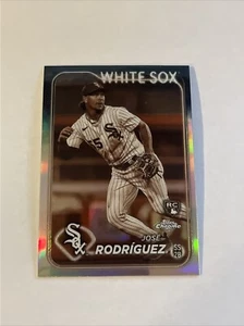 2024 Topps Chrome - Sepia Refractor #115 Jose Rodriguez (RC) - Picture 1 of 2