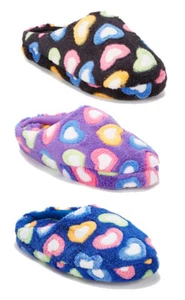 WHOLESALE LOT 36 Pairs Girl's Adorable Heart Pattern Slipper Warm & Comfort-309K - Picture 1 of 1