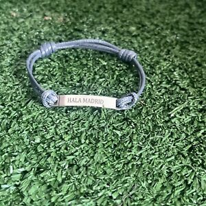 Adjustable “HALA MADRID”, Real Madrid bracelet (stainless steel).