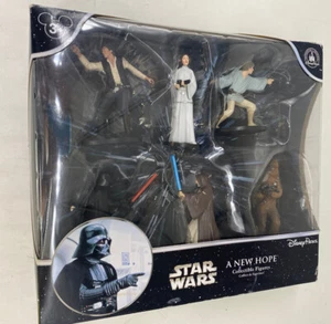 DISNEY PARKS A NEW HOPE COLLECTIBLE FIGURES,NEW /DAMAGED BOX - Picture 1 of 4
