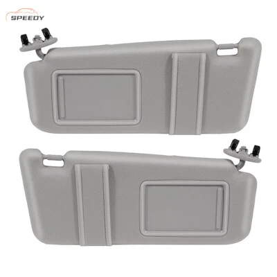 Fit For Toyota Camry 2007-2011 Gray Car Sun Visor Left & Right Side Sunroof Grey Foto 1 de 4