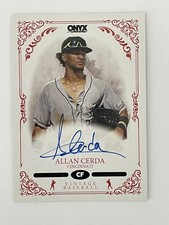 2022 Onyx Vintage Baseball Allan Cerda RC Auto OAAC Cincinnati Reds