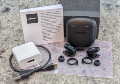 🔥Funciona🔥 Auriculares inalámbricos Bose QuietComfort II negros Foto 1 de 4