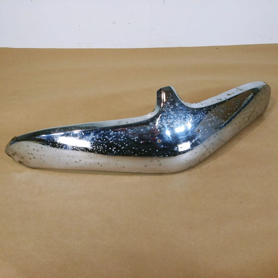 OEM Jaguar Early Sedán MK VIII 8 Mark IX 9 Cromo Capucha Parrilla Borde Superior Bisel Foto 1 de 4