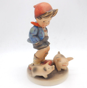 New ListingVintage Goebel Hummel Figurine #66 Farm Boy Tmk-2