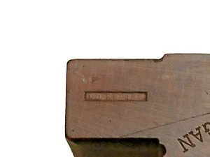 Excellent D. D. ERVING - REVERSE OGEE w/ FILLETT - 1 1/4 WIDE X 5/8 DEEP - Picture 1 of 8