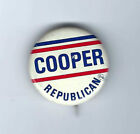 John Sherman Cooper Kentucky (D) US Senator 1946 1952 1956-72 political button