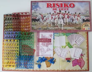 WIE NEU, da UNBESPIELT: RISIKO DE LUXE! Die GANZ GOSSE Ausgabe! ARMEEN OVP! - Bild 1 von 7