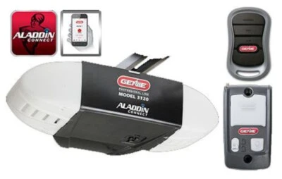 Genie 3120 DC Chain/Belt Drive Garage Opener ReliaG Aladdin Connect Battery BBU - Image 1 of 4
