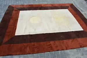 GRAN alfombra bereber gruesa, diseño, Marruecos mediados de siglo 1960 4,6 x 3,5m 70kg - Imagen 1 de 12
