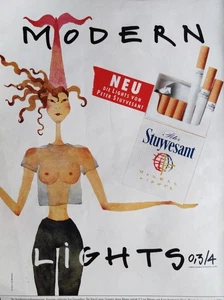 Peter Stuyvesant Zigaretten, originale Werbung aus 1990 - Picture 1 of 1