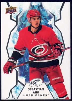 2021-22 Upper Deck Ice #71 Sebastian Aho - Image 1 of 2