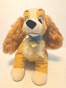Disney Store Plüschtier Dame von Lady & The Tramp 12 Zoll Stofftier Spielzeug Authentisch - Bild 1 von 7