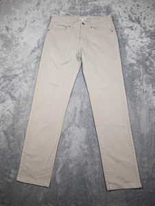 Pantalones Peter Millar Para Hombre 32x34 Caqui Firma Satén Clásicos 5 Bolsillos Elastizados - Imagen 1 de 8