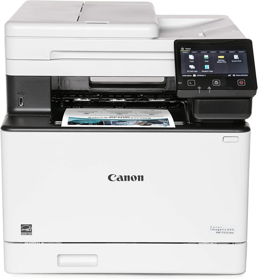 Canon Color imageCLASS MF751Cdw Wireless Color All-in-One Laser Printer - Image 1 of 1