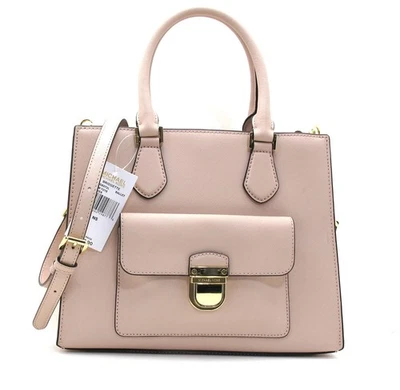 NEW Authentic MICHAEL KORS BRIDGETTE Saffiano Leather MD Satchel/Shoulder Ballet - Image 1 of 4