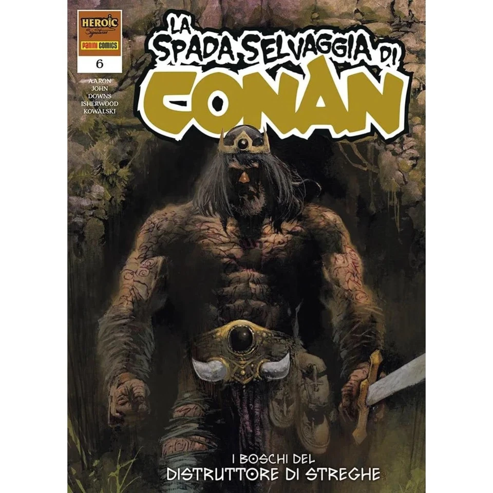 JASON AARON LA SPADA SELVAGGIA DI CONAN 6 PANINI