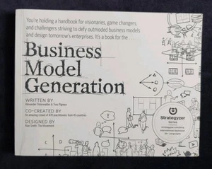 Business Model Generation Entrepreneurship Vision Design Handbook Softcover Book - Picture 1 of 21