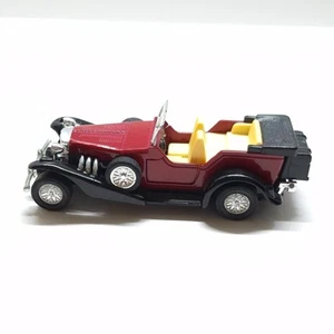 1921 Mercedes-Benz SSK Matchbox Pullback Die Cast Red Convertible  - Bild 1 von 11