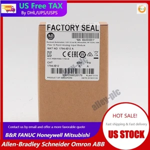 AB 1794-IE12 Flex 12 Point Analog Input Module New Factory Sealed - Picture 1 of 3