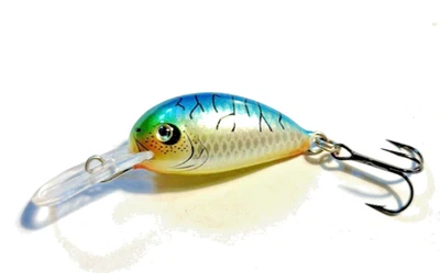 Hybrida H-1 Wobbler, Crankbait, Kunstköder, Miniwobbler, 3 cm, Floating - Bild 1 von 3
