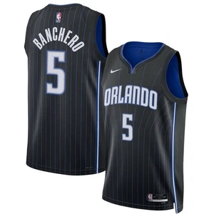 Paolo Banchero Nike Jungen Jugend NBA Orlando Magic Icon Trikot - schwarz M 10/12 - Bild 1 von 4