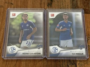 Tom Krauß / Mehmet Can Aydin - Topps Chrome Bundesliga 2022/23 - Schalke 04 - RC - Bild 1 von 2