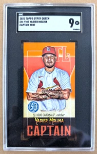 Mini Topps Gypsy Queen Captains 2021 #CMYMO Yadier Molina - SGC 9 como nuevo - Imagen 1 de 2