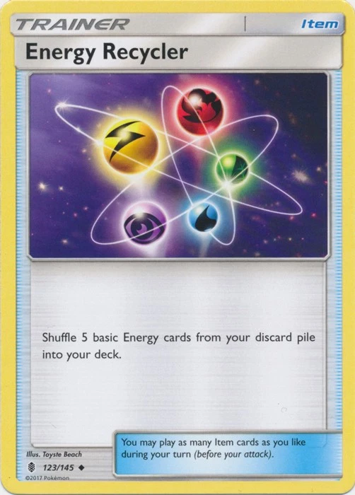 Energy Recycler - 123/145 - Uncommon - Damaged - Image 1 of 1