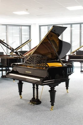 Pianoforte C. Bechstein Usato, Modello B, 200 Cm, Nero Lucido, Garanzia - Immagine 1 di 4