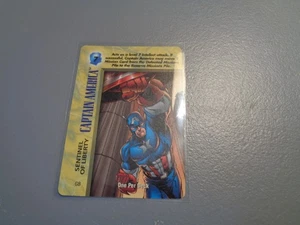 Marvel OVERPOWER Capitan America - Sentinella della Libertà GB molto RARO - Foto 1 di 2