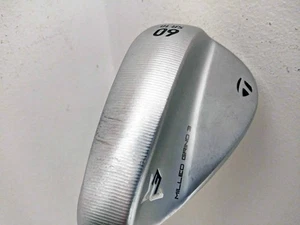 Taylor Made Milled Grind 3 Chrome SB Lob Wedge 60* 10* (Steel, LEFT) LH - Picture 1 of 5