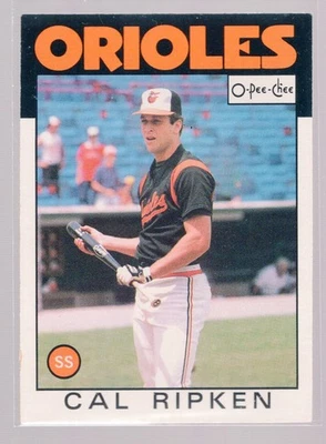 * 1986 O-Pee-Chee #340 - CAL RIPKEN JR. - Image 1 of 2