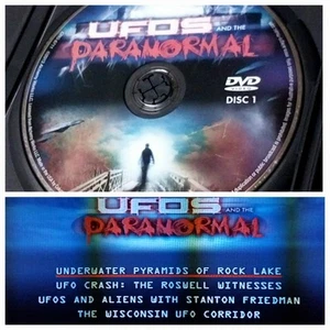 UFOs & The Paranormal DVD (Disc Only) Alien Interviews Very Good - Foto 1 di 1