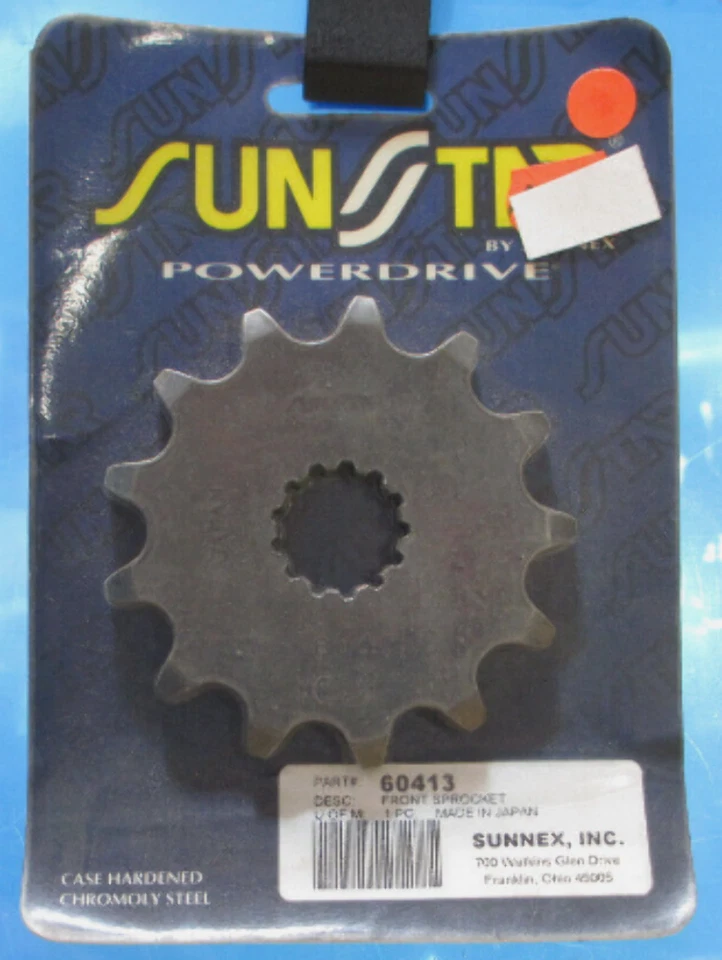 NUEVO Piñón contraeje delantero Sunstar 60413 60413 13T GS GPZ KZ ZX Foto 1 de 4