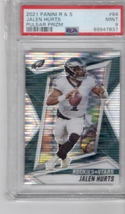 Panini Rookies & Stars 2021 Jalen Hurts Pulsar Prizm Sp Eagles - PSA 9 - Imagen 1 de 2