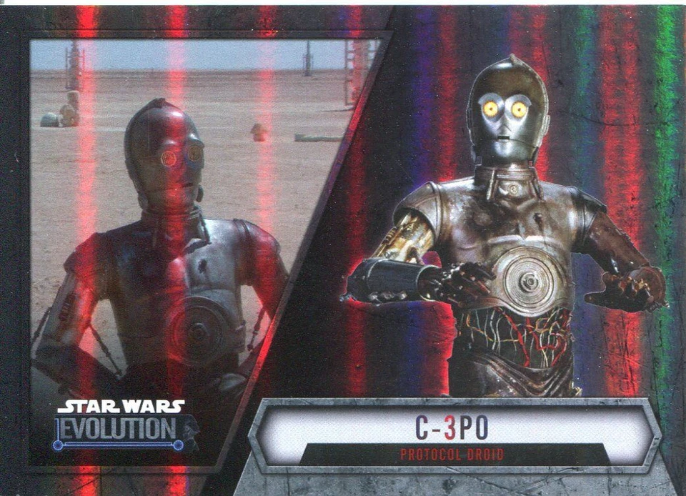 Star Wars Evolution 2016 Base Card #72 C-3PO - Protocol Droid - Image 1 of 1