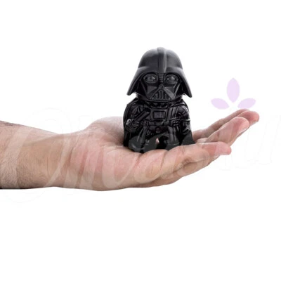 OLIVASTU Darth Vader 3 Part 55mm Metal Grinder Herb Tobacco Sharp Shredder